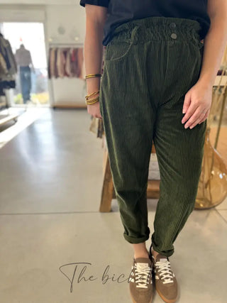 Pantalon Octavie • Kaki