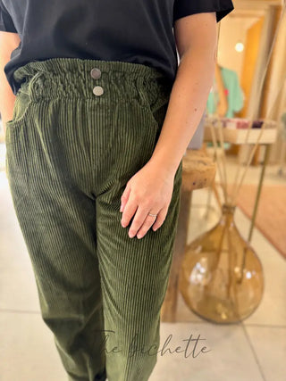 Pantalon Octavie • Kaki