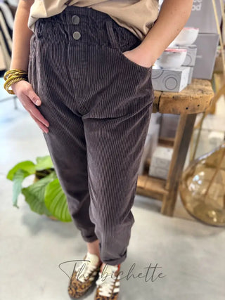 Pantalon Octavie • Marron