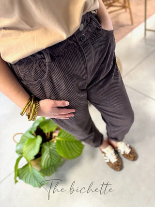 Pantalon Octavie • Marron