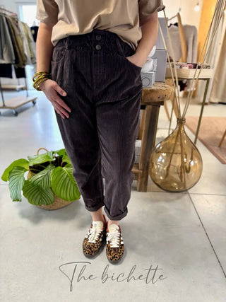 Pantalon Octavie • Marron