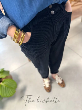 Pantalon Octavie • Noir