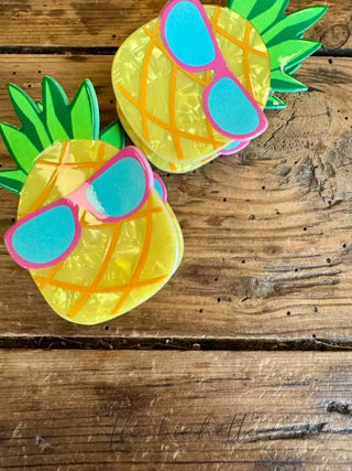Pince à cheveux • Ananas 🍍