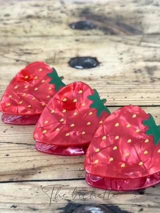 Pince à cheveux • Fraise 🍓