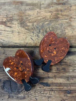 Pince à cheveux • Grand 🤎 nacré