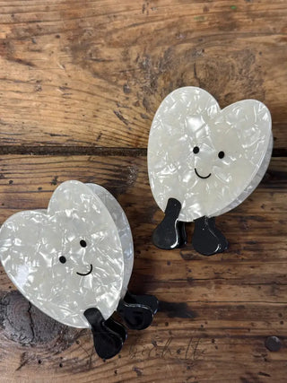 Pince à cheveux • Grand 🤍 nacré