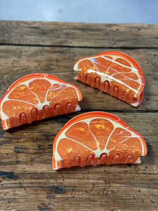 Pince à cheveux • Orange 🍊