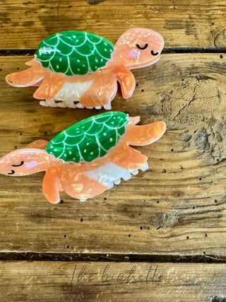 Pince à cheveux • Tortue 🐢