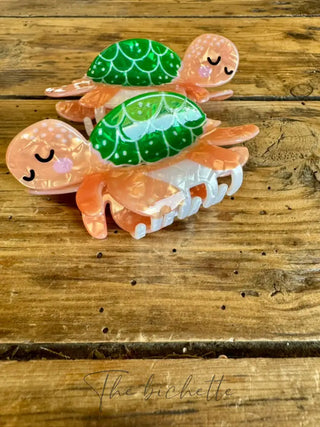 Pince à cheveux • Tortue 🐢