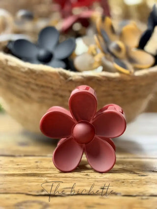 Pince fleur 🌸 Bordeaux