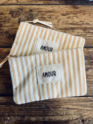 Pochette amour jaune