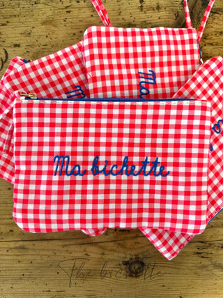 Pochette Ma Bichette • Rouge