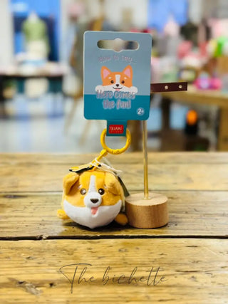 SUPER SOFT! - PORTE-CLÉS EN PELUCHE - CORGI • Legami