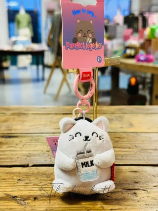 SUPER SOFT! - PORTE-CLÉS EN PELUCHE - KITTY • Legami