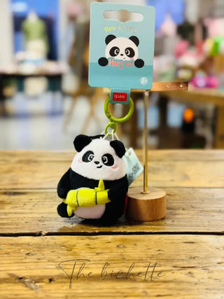 SUPER SOFT! - PORTE-CLÉS EN PELUCHE - PANDA • Legami