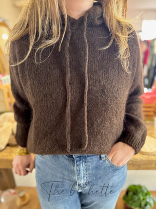 Pull à Capuche Adrien • Marron TU