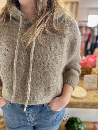 Pull à Capuche Adrien • Taupe TU