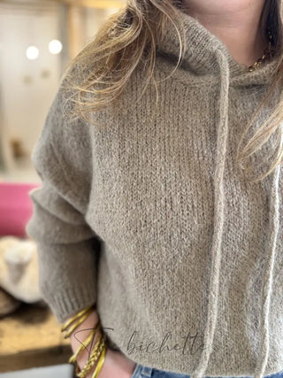 Pull à Capuche Adrien • Taupe TU