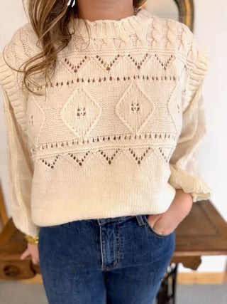 Pull Camille • Beige TU