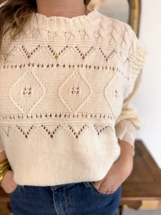 Pull Camille • Beige TU