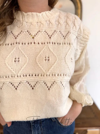 Pull Camille • Beige TU