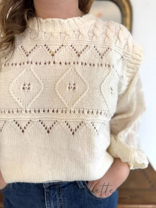 Pull Camille • Beige TU