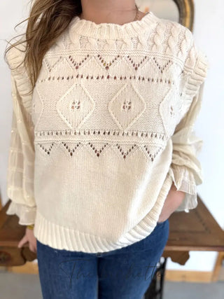 Pull Camille • Beige TU