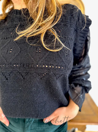 Pull Camille • Noir TU