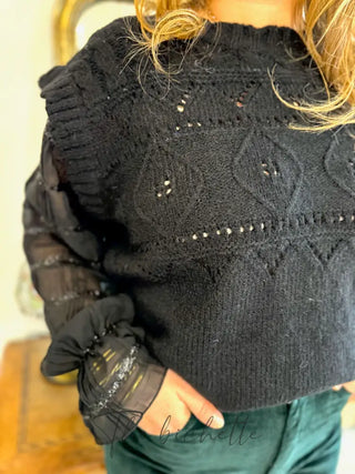 Pull Camille • Noir TU