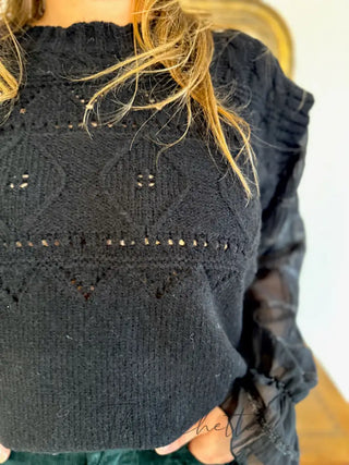 Pull Camille • Noir TU