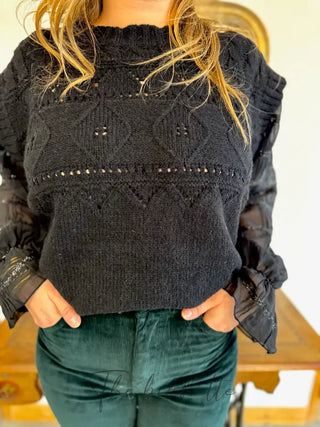 Pull Camille • Noir TU
