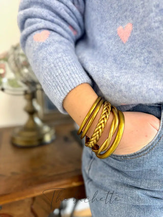 Pull Colombe • Bleu & Rose TU