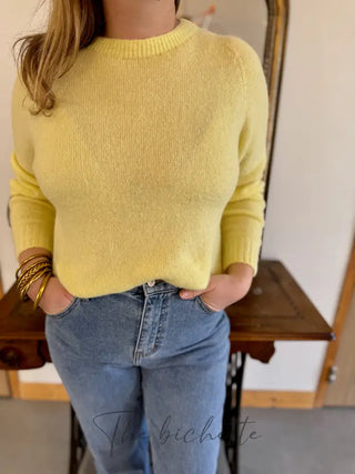 Pull Inès • Jaune TU