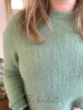 Pull Inès • Vert d’eau TU