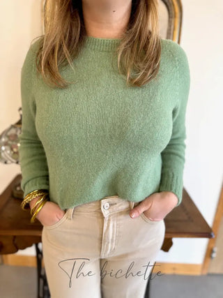 Pull Inès • Vert d’eau TU