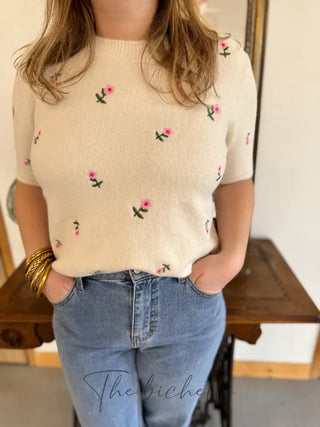 Pull manches courtes Caroline TU