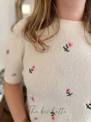 Pull manches courtes Caroline TU