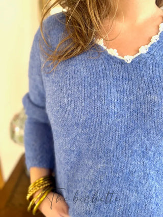 Pull Mélanie • Bleu Jean TU