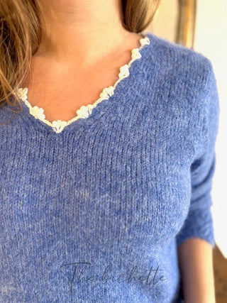 Pull Mélanie • Bleu Jean TU