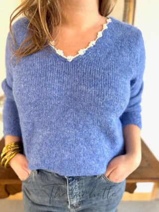 Pull Mélanie • Bleu Jean TU