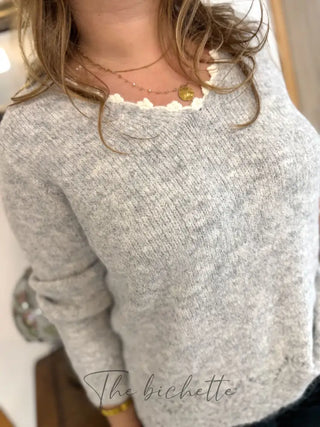 Pull Mélanie • Gris TU