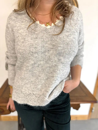 Pull Mélanie • Gris TU
