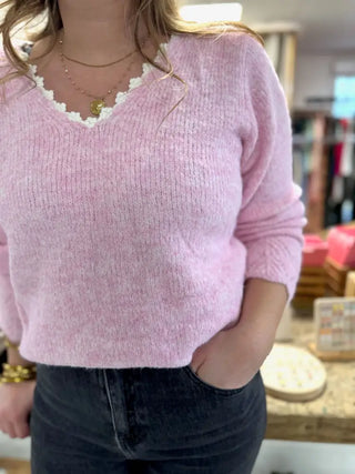 Pull Mélanie • Rose TU