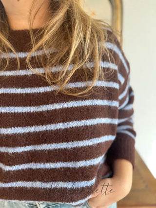 Pull Océane • Bleu Ciel TU