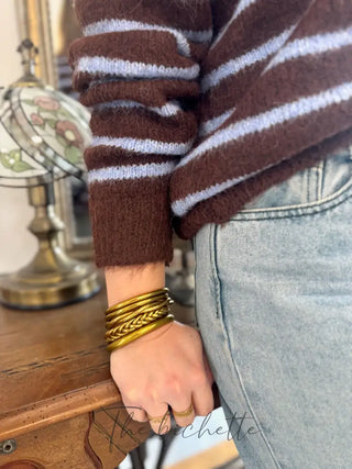 Pull Océane • Bleu Ciel TU