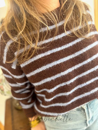 Pull Océane • Bleu Ciel TU