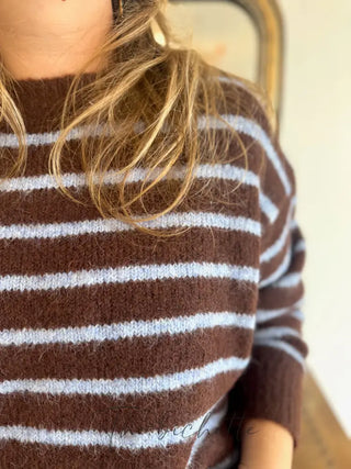 Pull Océane • Bleu Ciel TU