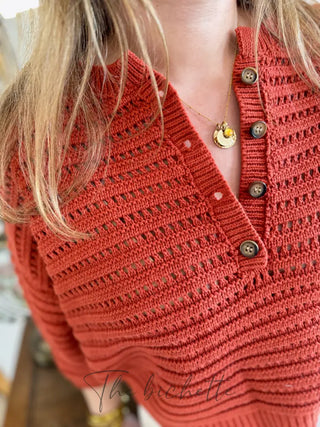 Pull Pearly • Terracotta