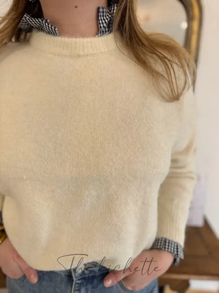 Pull Rafaëlle • Blanc