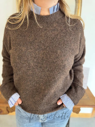 Pull Rafaëlle • Chocolat